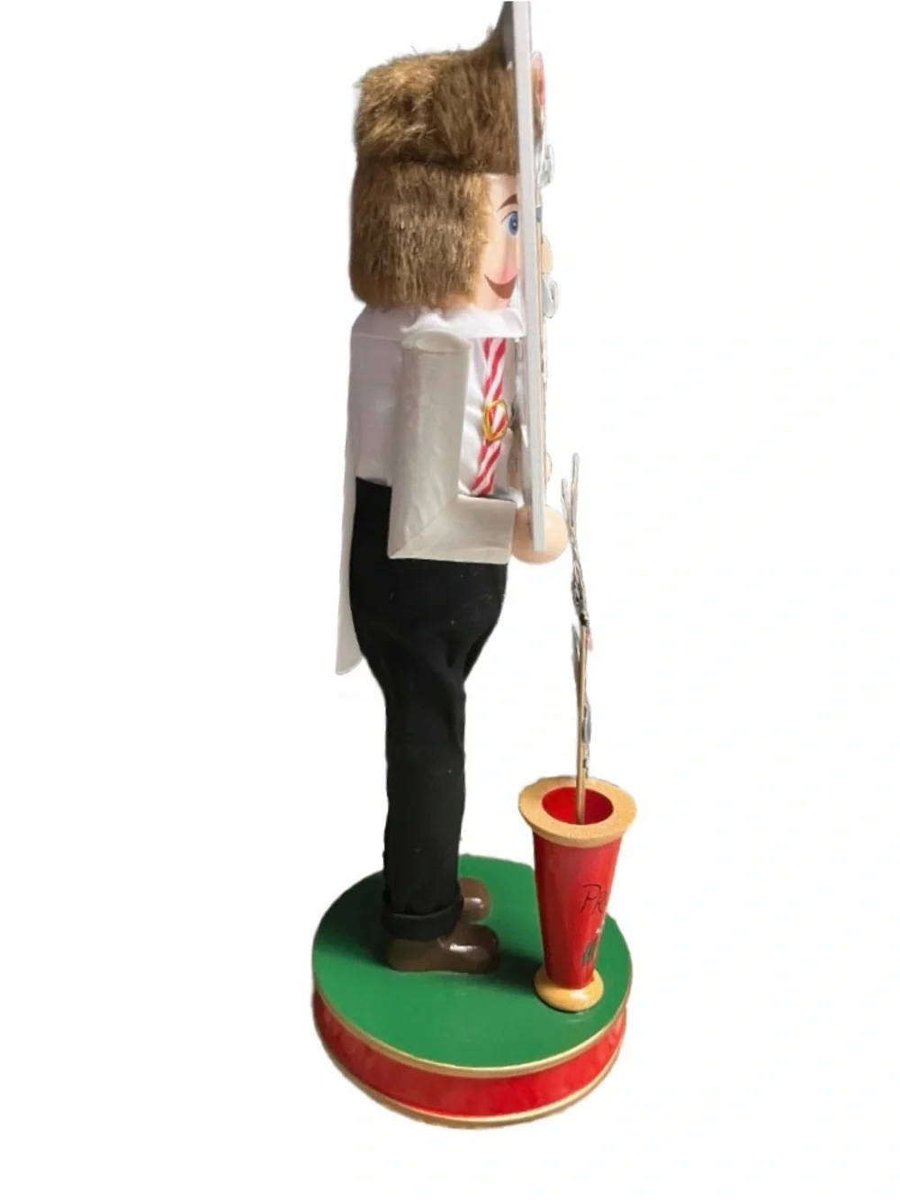 Pier 1 ~ Christmas Nutcracker Holding Photo Props “Merry Christmas” Photo Frame